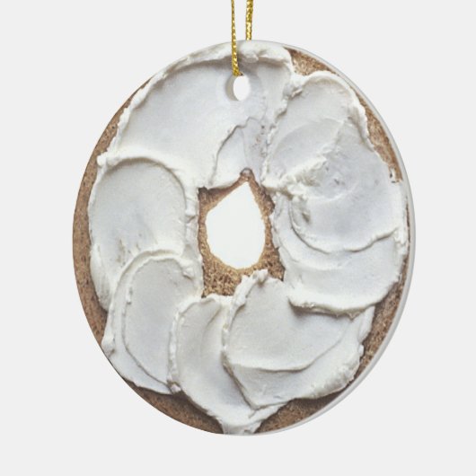 Bagel Keramisch Ornament (Links)
