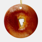 Bagel Keramisch Ornament (Voorkant)