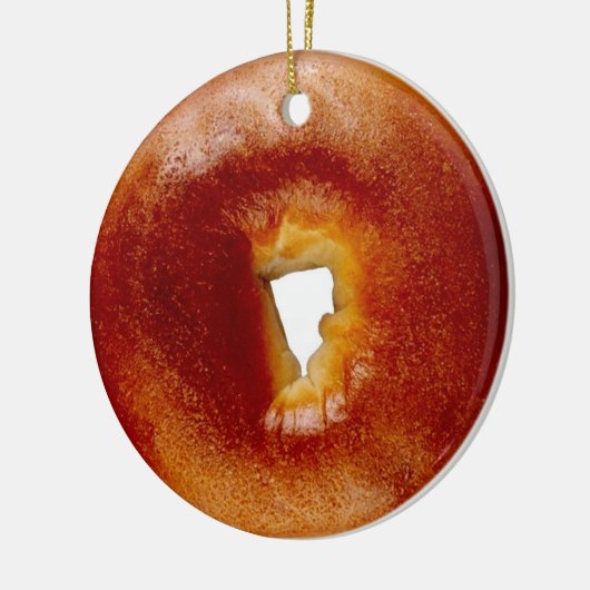 Bagel Keramisch Ornament (Links)