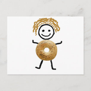 Bagel Kind Briefkaart