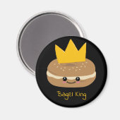 Bagel King Bagel Buddies Magneet (Voorkant / Achterkant)