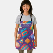 Bagel Kleurrijk Gepersonaliseerd Patroon Schort (Insitu)