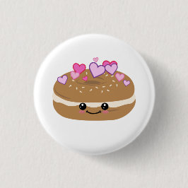 Bagel Lover Bagel Buddies Ronde Button 3,2 Cm