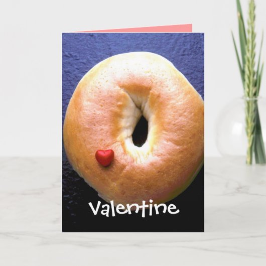 Bagel Lover Feestdagen Kaart (Voorkant)