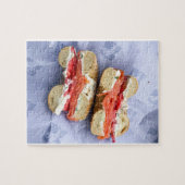 Bagel & Lox Puzzle door middel van grubshots Legpuzzel (Horizontaal)