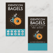 Bagel Loyalty Punch Card (Voorkant / Achterkant)