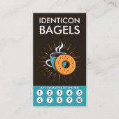 Bagel Loyalty Punch Card (Voorkant)