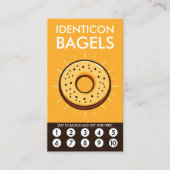 Bagel Loyalty Punch Card (Voorkant)