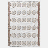 Bagel met Cream Cheese Deken (Voorkant Verticaal)