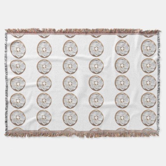 Bagel met Cream Cheese Deken (Voorkant)