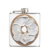 Bagel met Cream Cheese Heupfles (Voorkant)