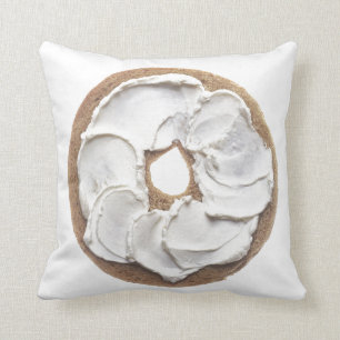 Bagel met Cream Cheese Kussen