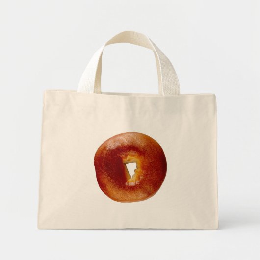 Bagel Mini Tote Bag (Voorkant)