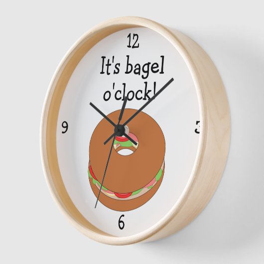 Bagel O'Clock, leuk eten grafisch (Hoek)