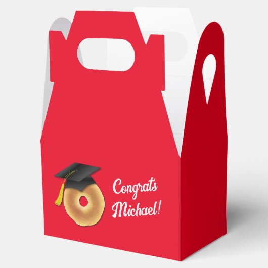 Bagel ontbijt brunch afstudeerfeest bedankdoosjes (Geopend)