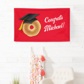 Bagel ontbijt brunch afstudeerfeest spandoek (Insitu)