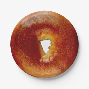 Bagel  papieren bordje