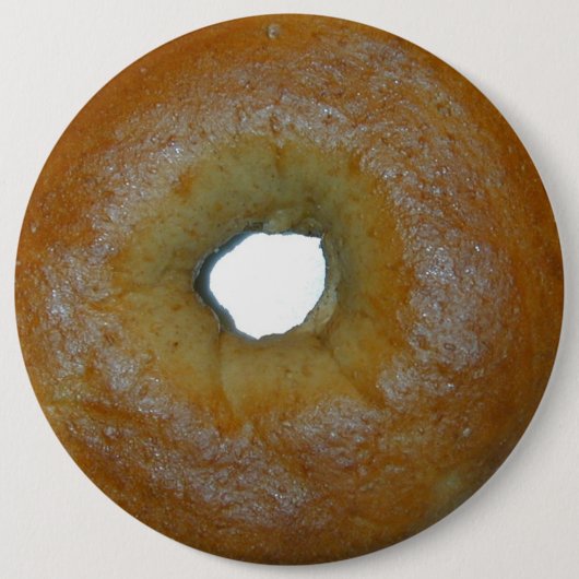 Bagel pin ronde button 6,0 cm (Voorkant)