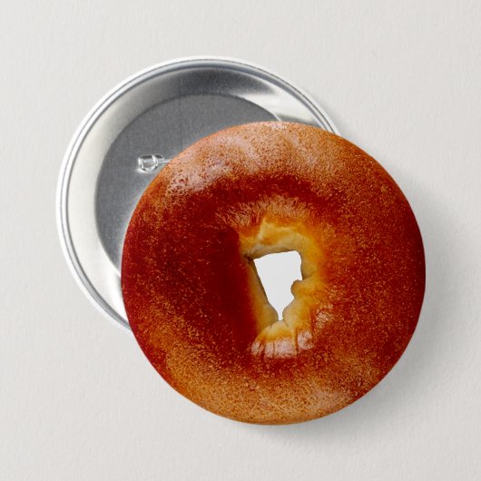Bagel Ronde Button 7,6 Cm (Voorkant /achterkant)