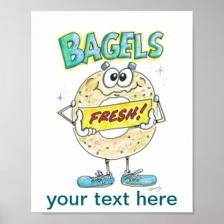 Bagel Sign., vers Poster
