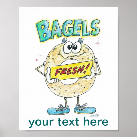 Bagel Sign., vers Poster (Voorkant)