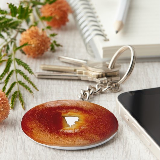 Bagel Sleutelhanger (Zijkant)