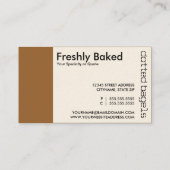 bagel snijdt punkkaarten uit klantenkaartje (Achterkant)