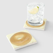 Bagel Stenen Onderzetter (Zijkant)