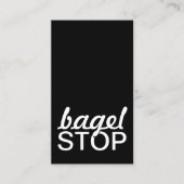 bagel stop ponskaart klantenkaartje (Voorkant)
