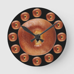 Bagel Tijd Ronde Klok
