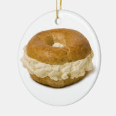 Bagel w/Cream Cheese Ornament (Links)
