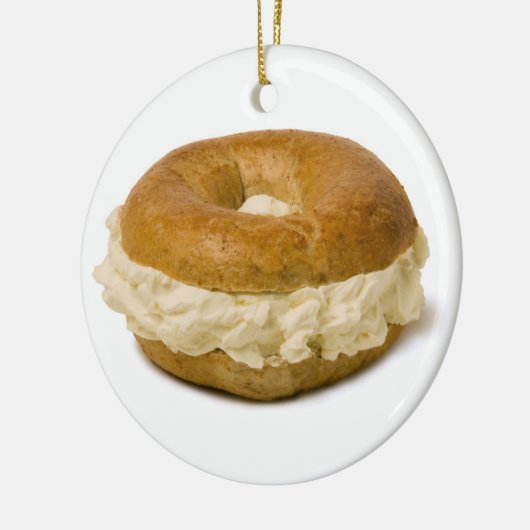 Bagel w/Cream Cheese Ornament (Links)