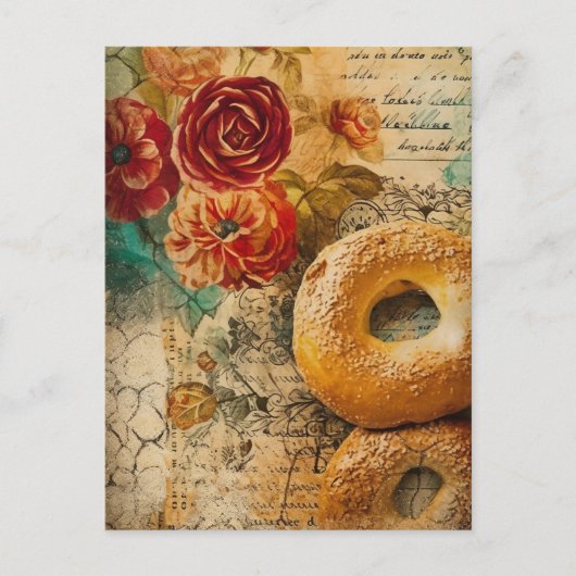 Bagels Briefkaart (Voorkant)