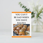 BAGELS BRIEFKAART (Staand voorkant)