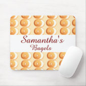 Bagels en crème muismat (Met muis)