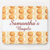 Bagels en crème muismat (Voorkant)