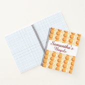 Bagels en crème notitieboek (Binnen)