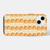 Bagels en room iPhone hoesje (Achterkant horizontaal)