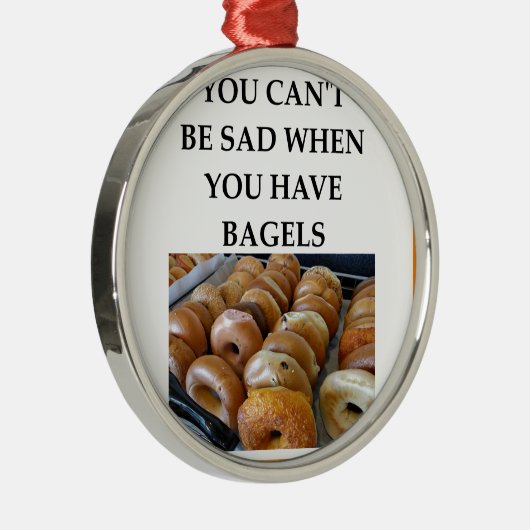 BAGELS METALEN ORNAMENT (Rechts)