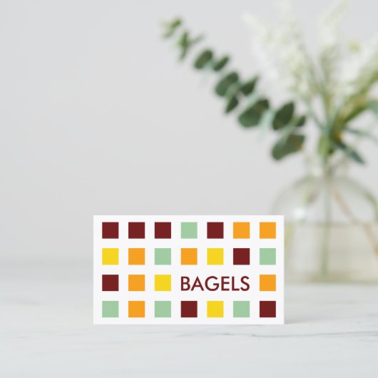 BAGELS-moskee Visitekaartje (Staand voorkant)