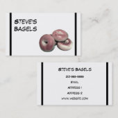 Bagels! Visitekaartje (Voorkant / Achterkant)