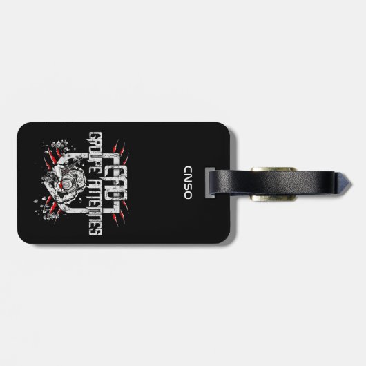 BAGGAGE ETIKET ANTENNE BAGAGELABEL (Achterkant horizontaal)