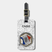 BAGGAGE ETIKET RADIO 2025 BAGAGELABEL (Voorkant verticaal)