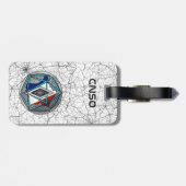 BAGGAGE ETIKET RADIO 2025 BAGAGELABEL (Achterkant horizontaal)