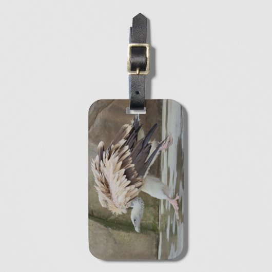 BAGGAGETAG - GIER BAGAGELABEL (Voorkant (verticaal))