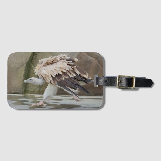 BAGGAGETAG - GIER BAGAGELABEL (Voorkant (horizontaal))