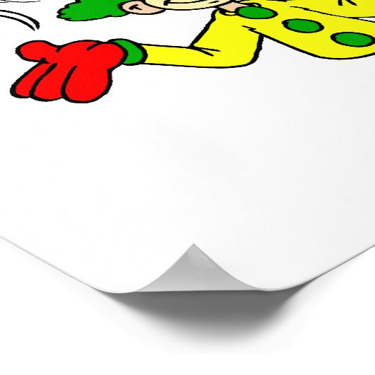 Baggermolens met ballen poster (Hoek)