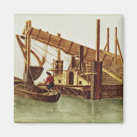 Baggerspecie Magneet (Voorkant)