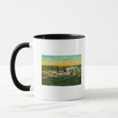 Baggerspecie voor de goudwinning in AlaskaState Mok (Links)