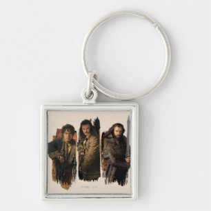 BAGGINS™, BARD THE BOWMAN™ EN THORIN OAKENSHIE SLEUTELHANGER